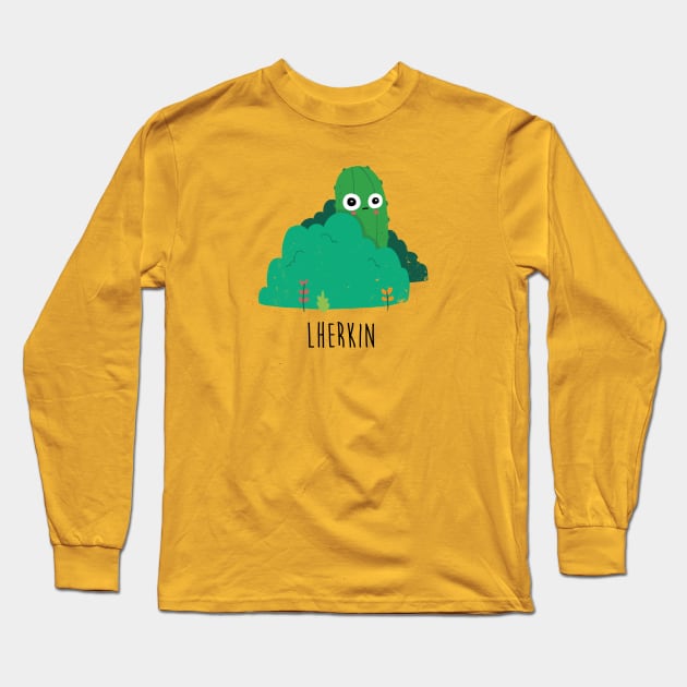 Lherkin Long Sleeve T-Shirt by DinoMike